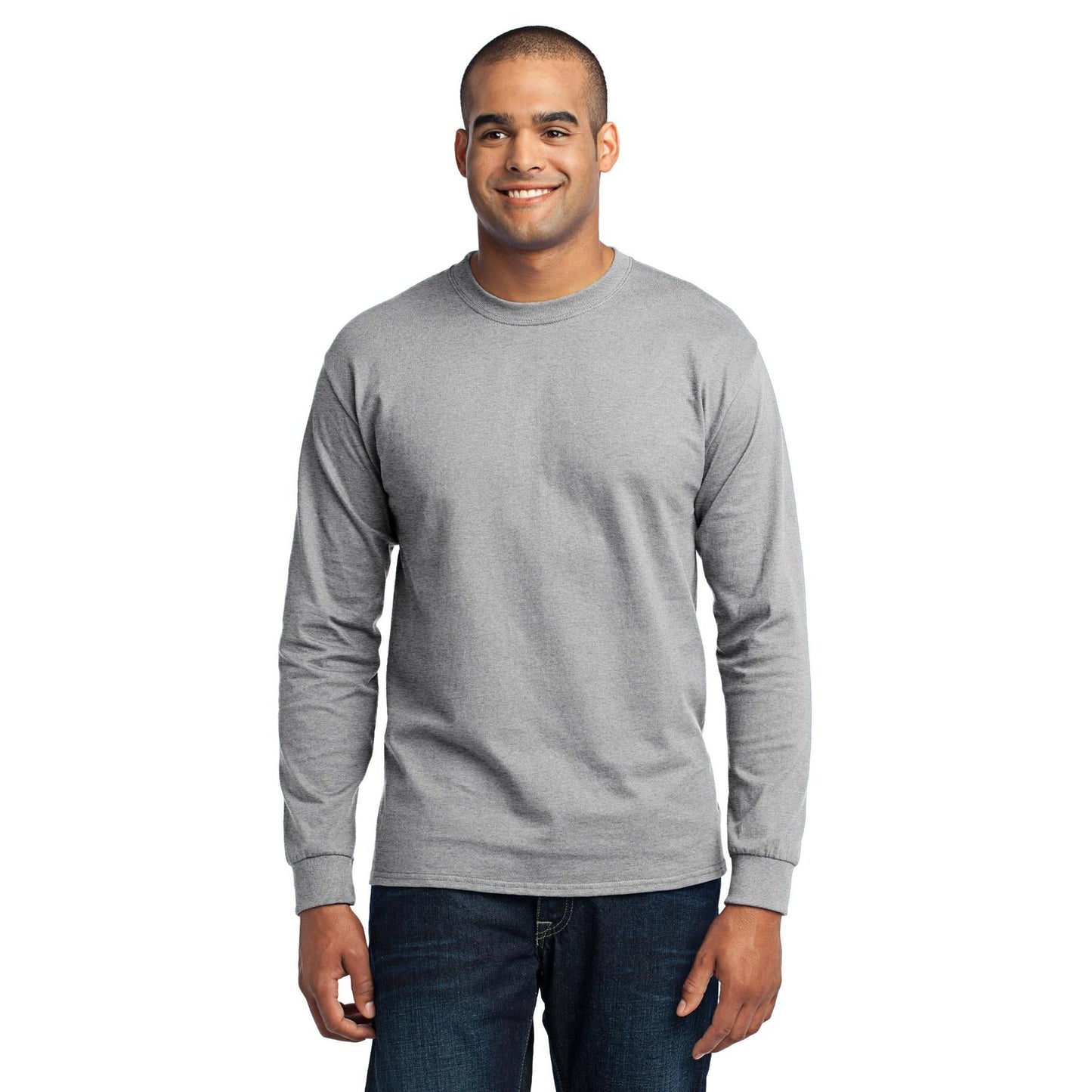 Port & Company-Port & Company® - Long Sleeve Core Blend Tee. PC55LS-MedTech-2