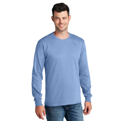 Port & Company-Port & Company® - Long Sleeve Core Cotton Tee. PC54LS-MedTech-12