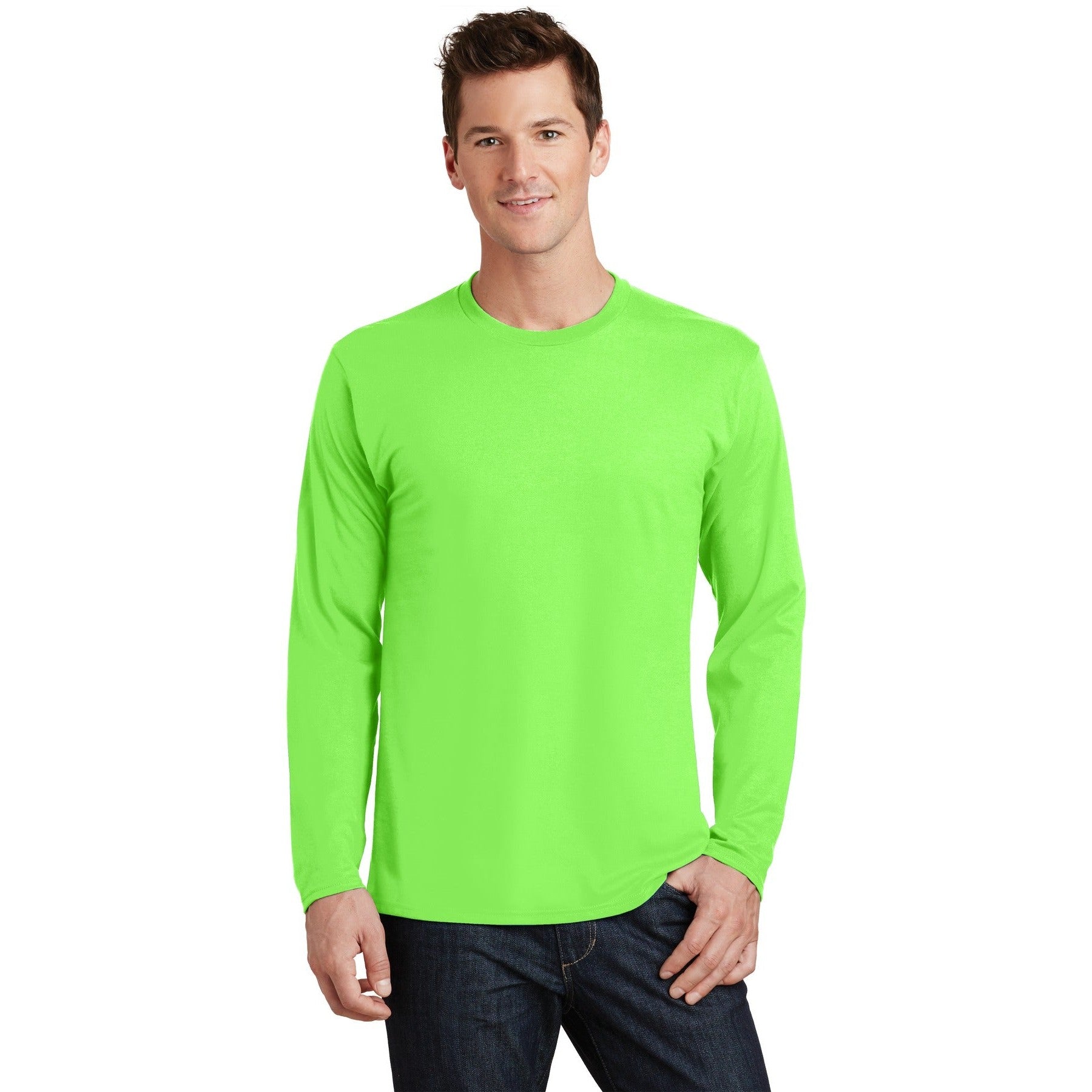 Port & Company-Port & Company® Long Sleeve Fan Favorite Tee. PC450LS-MedTech-9