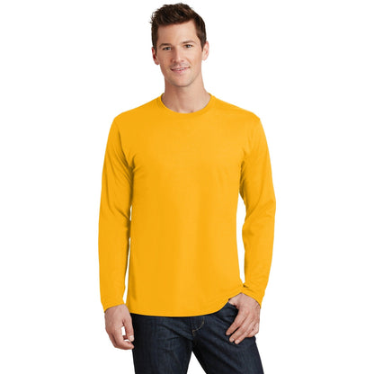 Port & Company-Port & Company® Long Sleeve Fan Favorite Tee. PC450LS-MedTech-4