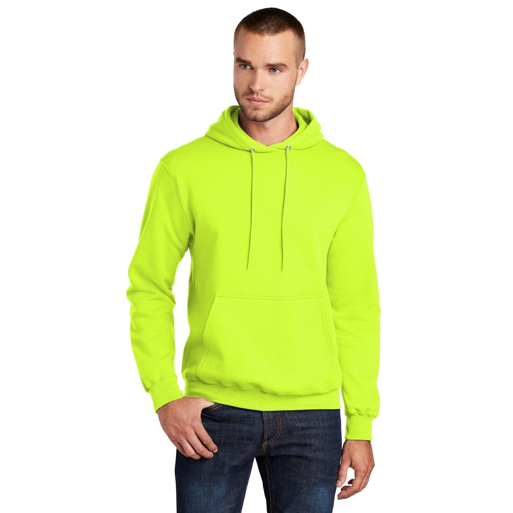 Port & Company-Port & Company ® Tall Core Fleece Pullover Hooded Sweatshirt PC78HT-MedTech-10