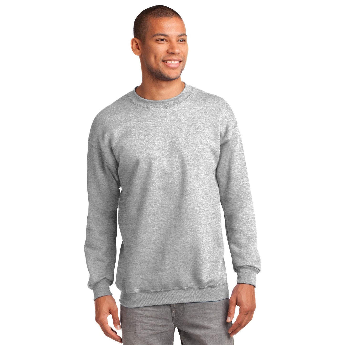 Port & Company-Port & Company® Tall Essential Fleece Crewneck Sweatshirt. PC90T-MedTech-1
