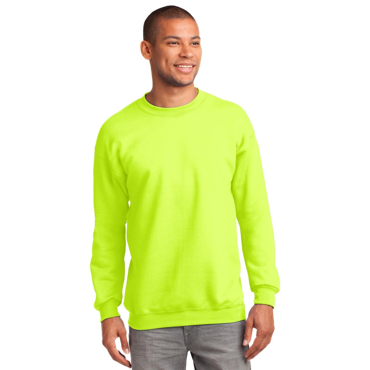 Port & Company-Port & Company® Tall Essential Fleece Crewneck Sweatshirt. PC90T-MedTech-10