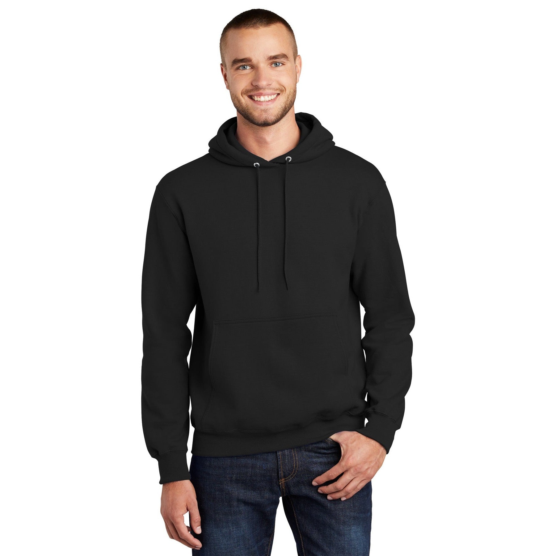 Port & Company-Port & Company® Tall Essential Fleece Pullover Hooded Sweatshirt. PC90HT-MedTech-7