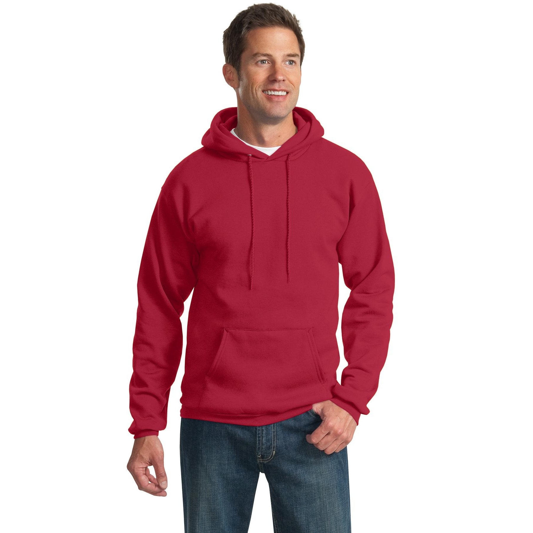 Port & Company-Port & Company® Tall Essential Fleece Pullover Hooded Sweatshirt. PC90HT-MedTech-13