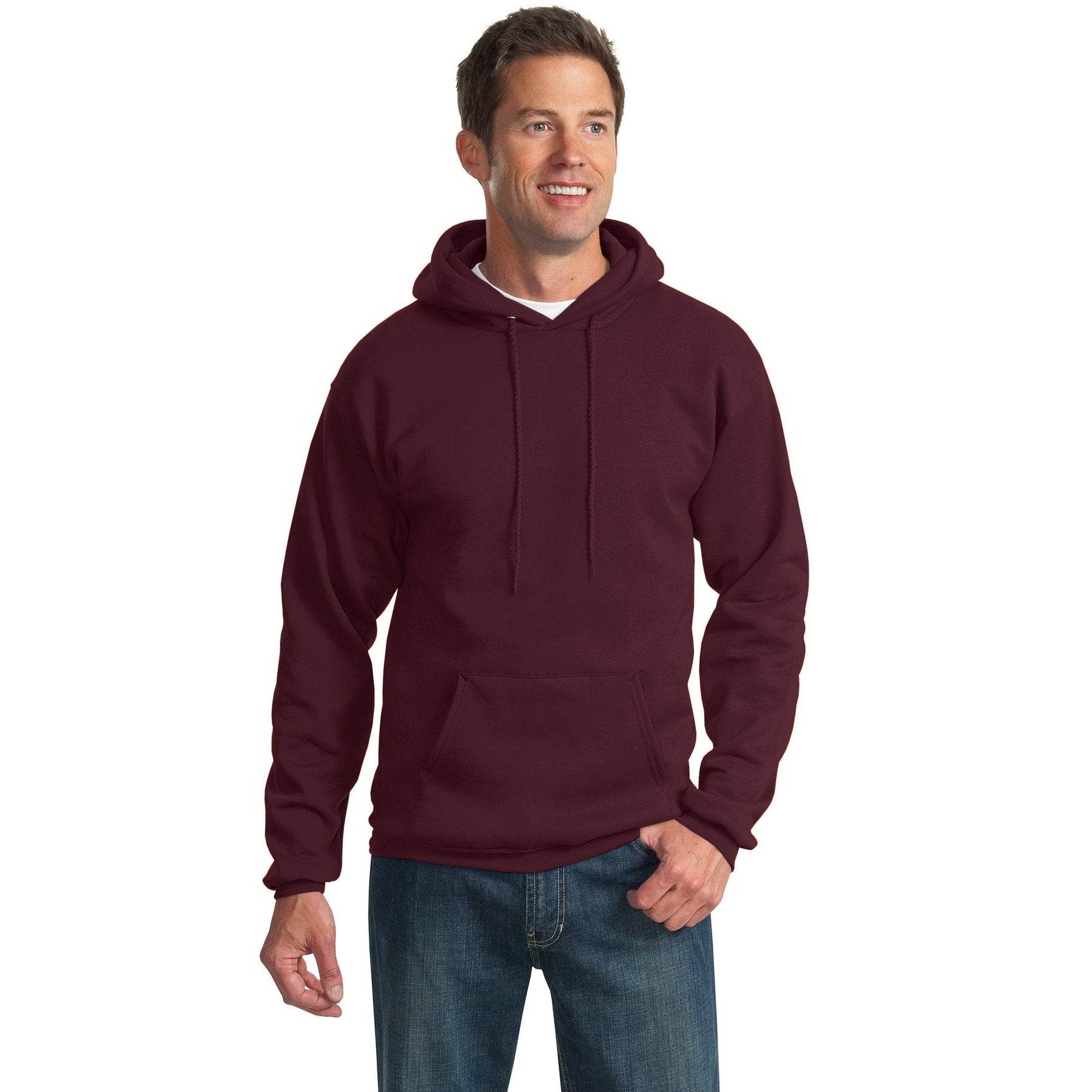 Port & Company-Port & Company® Tall Essential Fleece Pullover Hooded Sweatshirt. PC90HT-MedTech-9