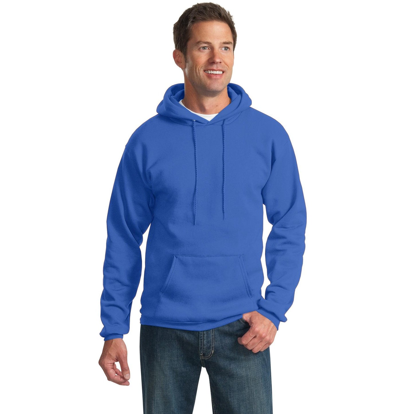 Port & Company-Port & Company® Tall Essential Fleece Pullover Hooded Sweatshirt. PC90HT-MedTech-14
