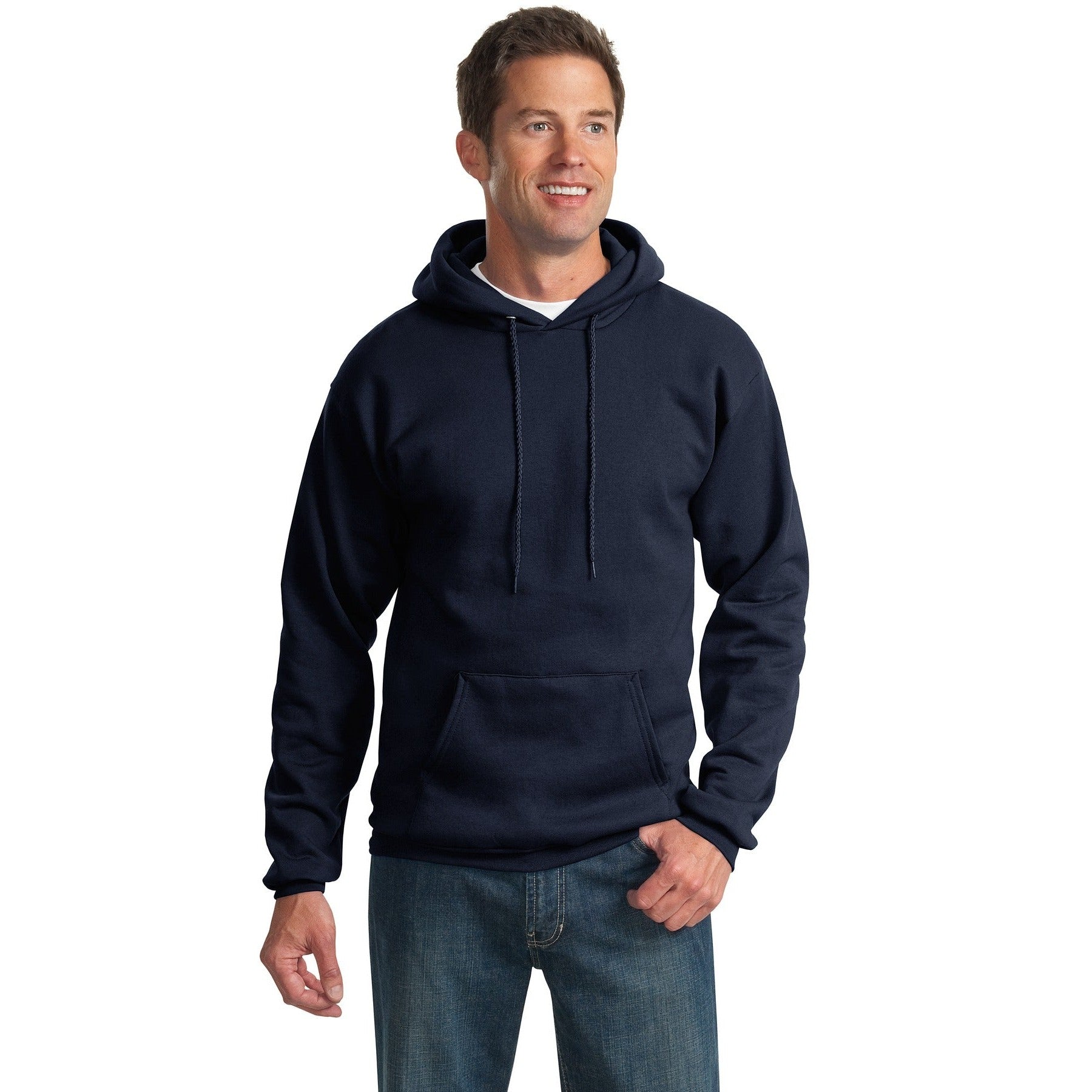 Port & Company-Port & Company® Tall Essential Fleece Pullover Hooded Sweatshirt. PC90HT-MedTech-10