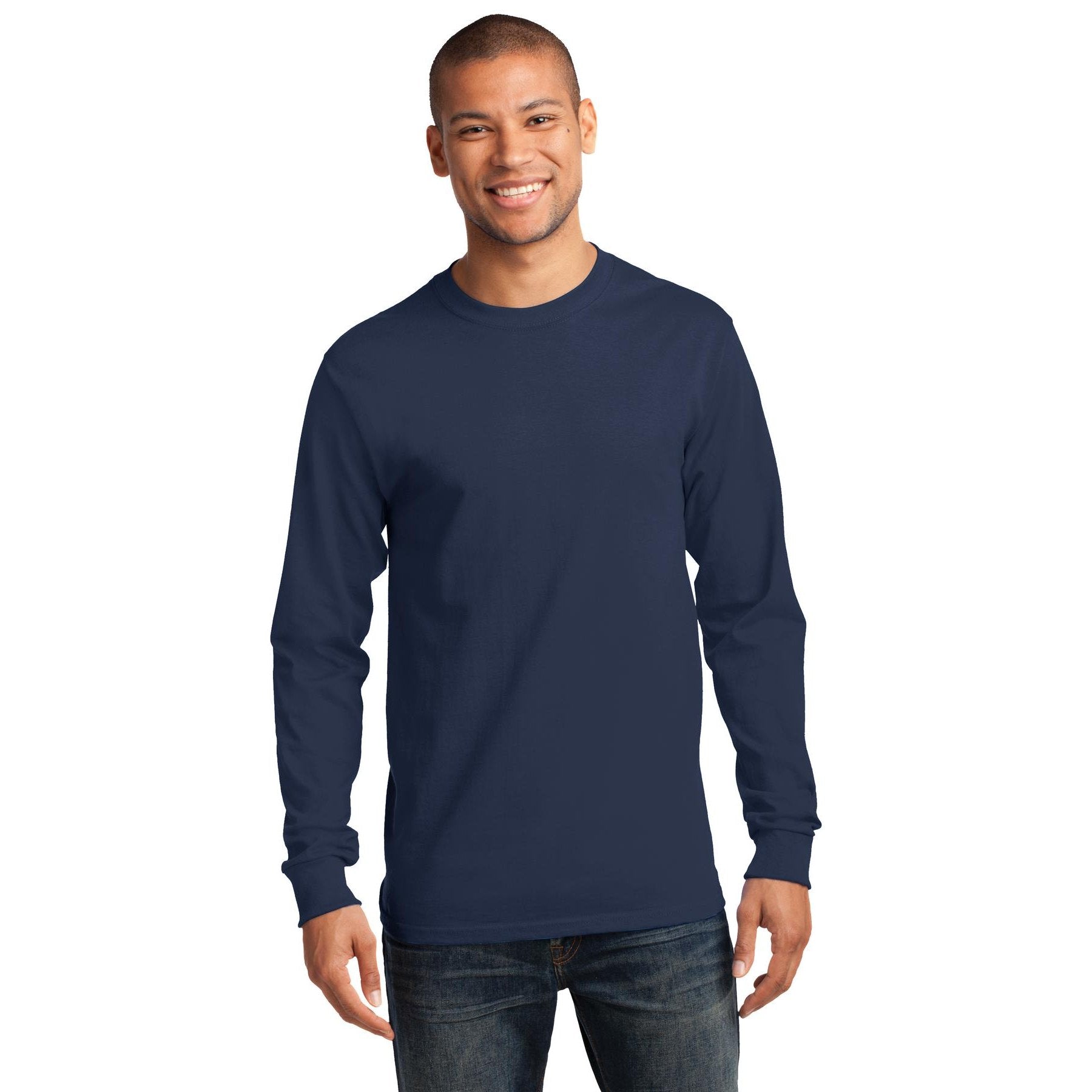 Port & Company-Port & Company® - Tall Long Sleeve Essential Tee. PC61LST-MedTech-11