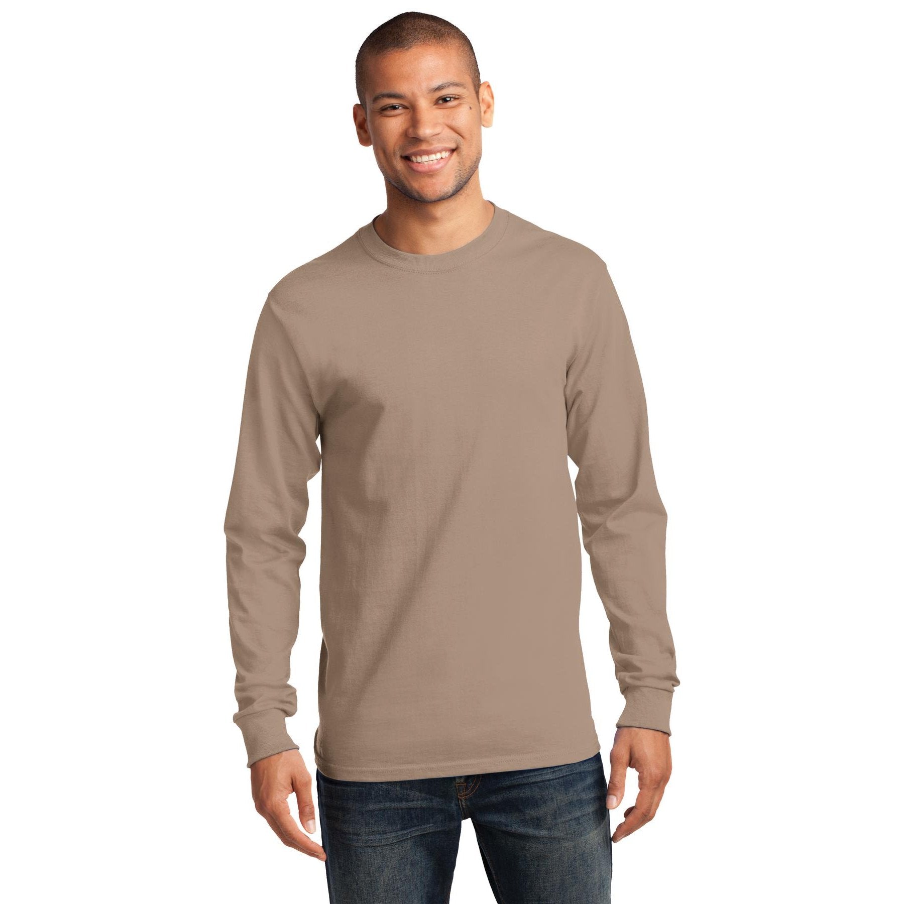 Port & Company-Port & Company® - Tall Long Sleeve Essential Tee. PC61LST-MedTech-15