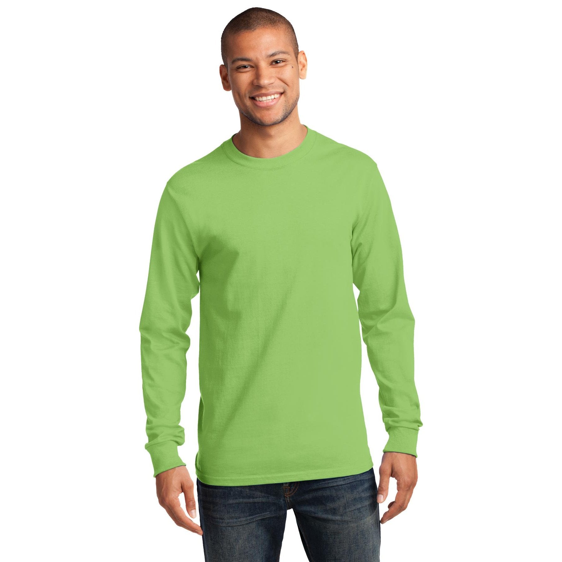 Port & Company-Port & Company® - Tall Long Sleeve Essential Tee. PC61LST-MedTech-9