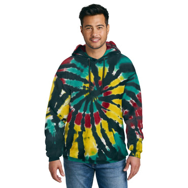 Port & Company-Port & Company® Tie-Dye Pullover Hooded Sweatshirt. PC146-MedTech-2