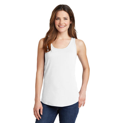Port & Company-Port & Company® Women's Core Cotton Tank Top. LPC54TT-MedTech-11
