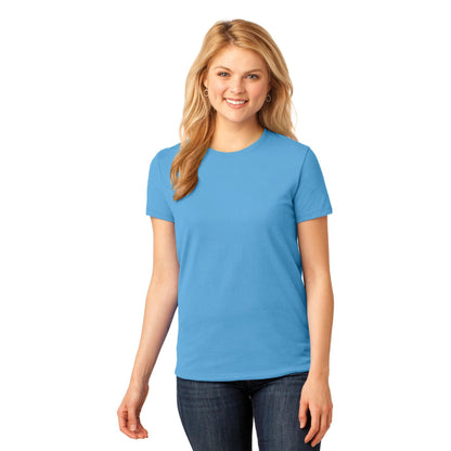 Port & Company-Port & Company® Women's Core Cotton Tee. LPC54-MedTech-1