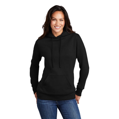 Port & Company-Port & Company ® Women's Core Fleece Pullover Hooded Sweatshirt LPC78H-MedTech-6