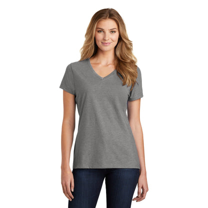 Port & Company-Port & Company ® Women's Fan Favorite ™ Blend V-Neck Tee. LPC455V-MedTech-5