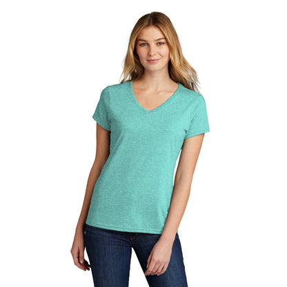 Port & Company-Port & Company ® Women's Tri-Blend V-Neck Tee. LPC330V-MedTech-8