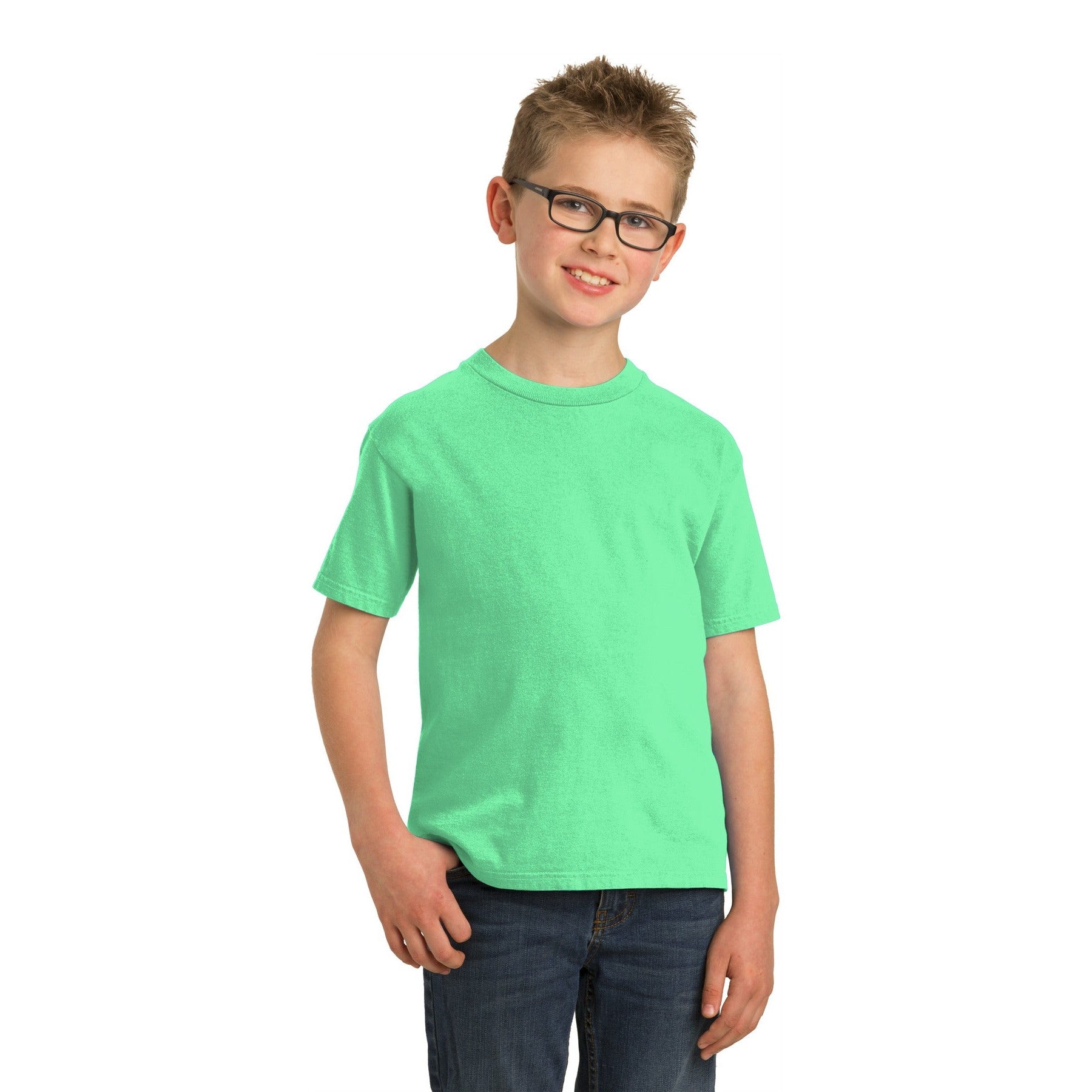 Port & Company-Port & Company® Youth Beach Wash® Garment-Dyed Tee. PC099Y-MedTech-10
