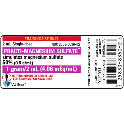 Wallcur-Practi-Magnesium Sulfate Label-MedTech-1