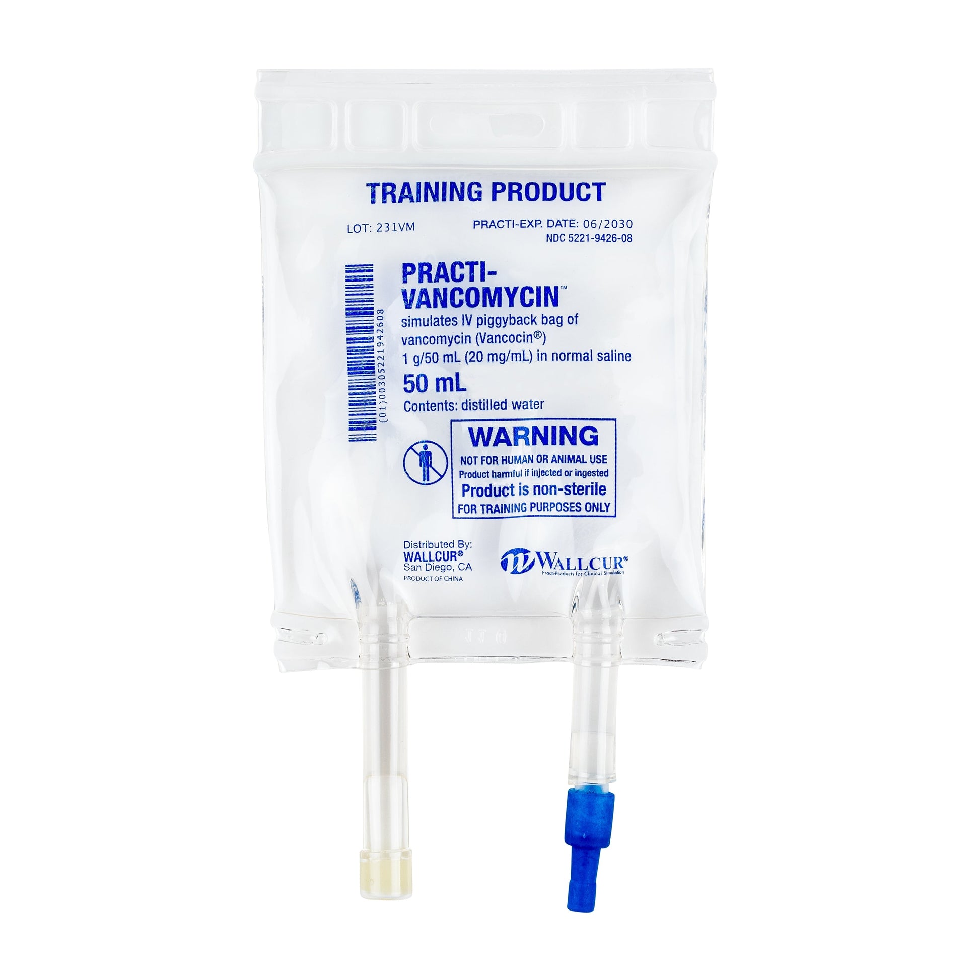 Wallcur-Practi-Vancomycin IV Bag-MedTech-1