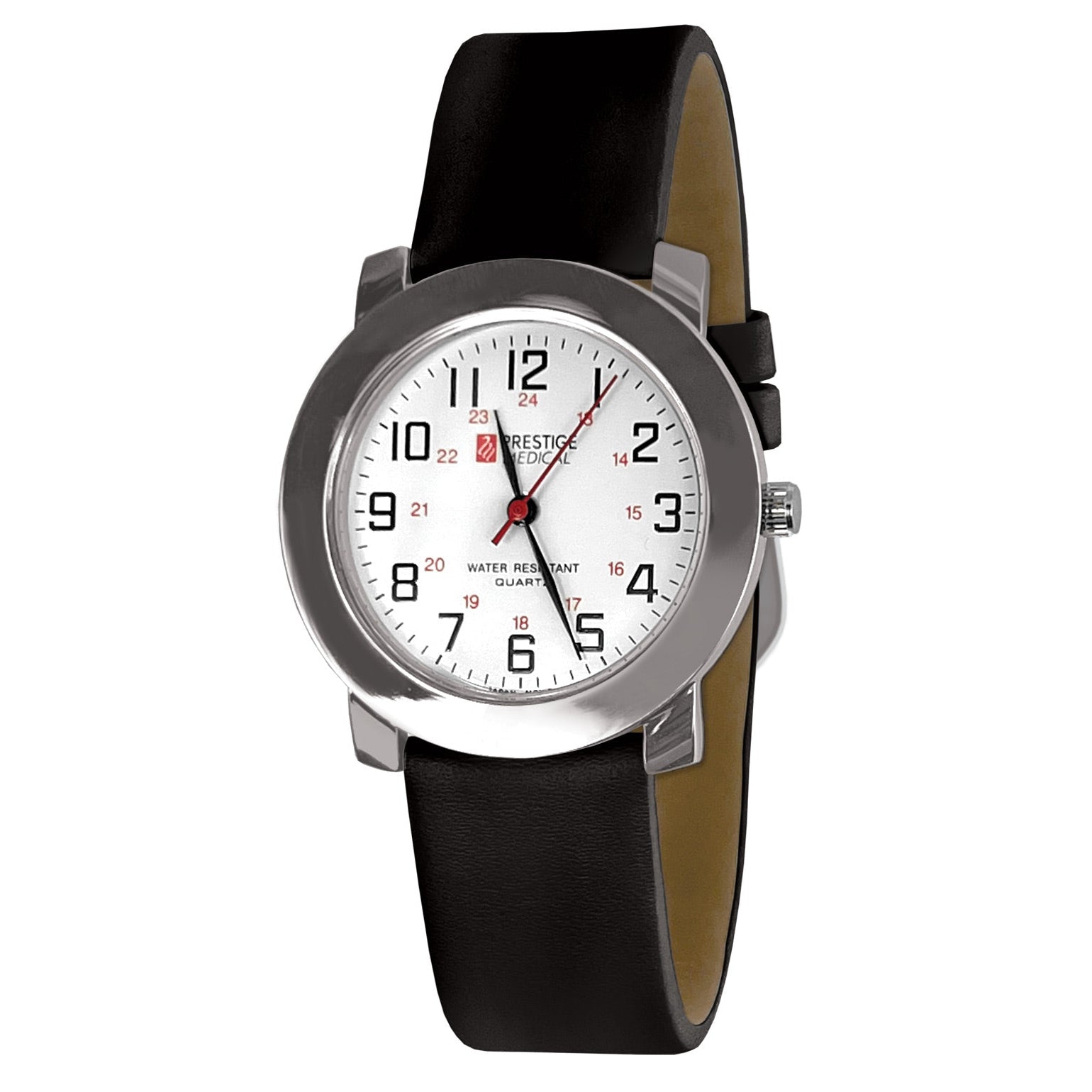  Prestige Medical-Quartz Mens 24 Hr Watch-Blk-MedTech-1