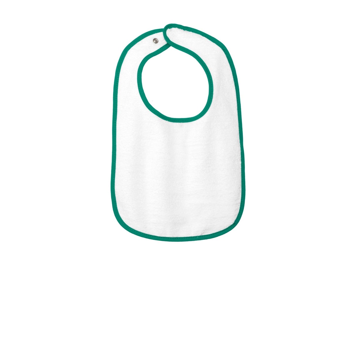 Rabbit Skins-Rabbit Skins™ Infant Contrast Trim Terry Bib. RS1003-MedTech-2