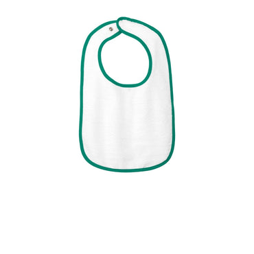 Rabbit Skins-Rabbit Skins™ Infant Contrast Trim Terry Bib. RS1003-MedTech-2