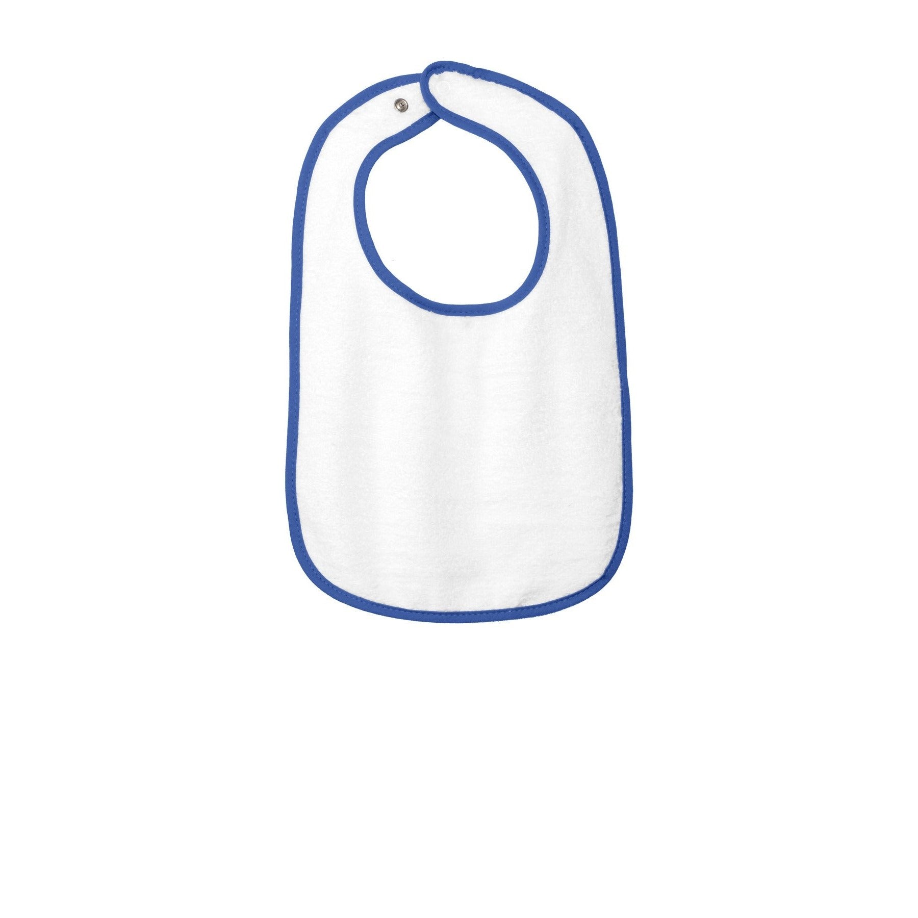 Rabbit Skins-Rabbit Skins™ Infant Contrast Trim Terry Bib. RS1003-MedTech-7