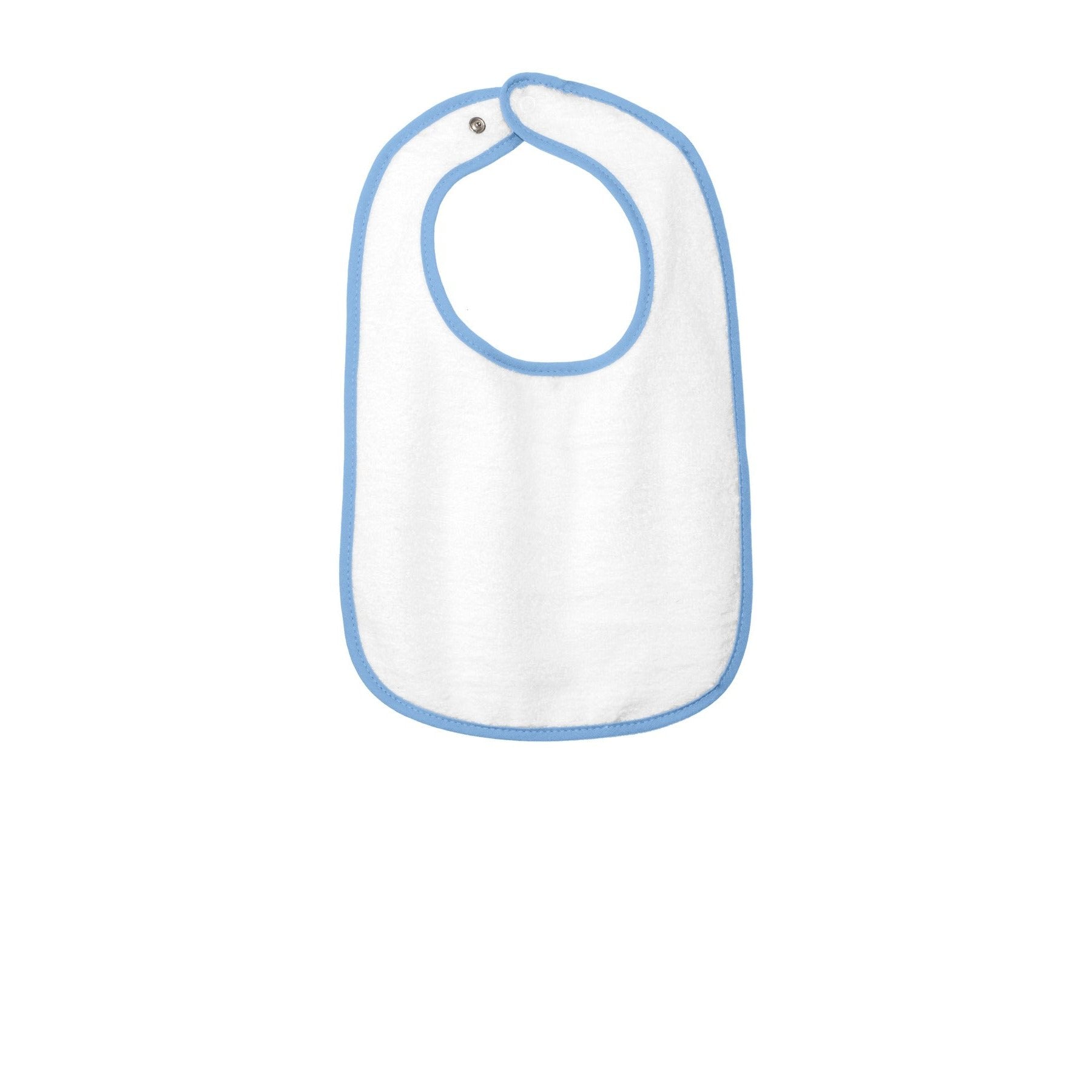 Rabbit Skins-Rabbit Skins™ Infant Contrast Trim Terry Bib. RS1003-MedTech-3