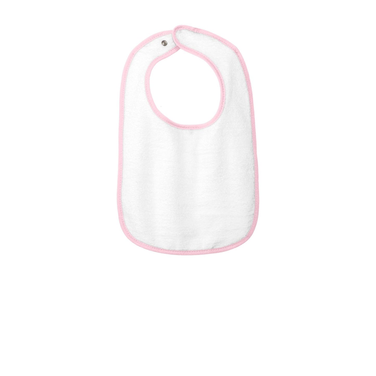 Rabbit Skins-Rabbit Skins™ Infant Contrast Trim Terry Bib. RS1003-MedTech-5