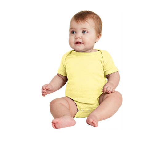 Rabbit Skins-Rabbit Skins™ Infant Short Sleeve Baby Rib Bodysuit. RS4400-MedTech-1