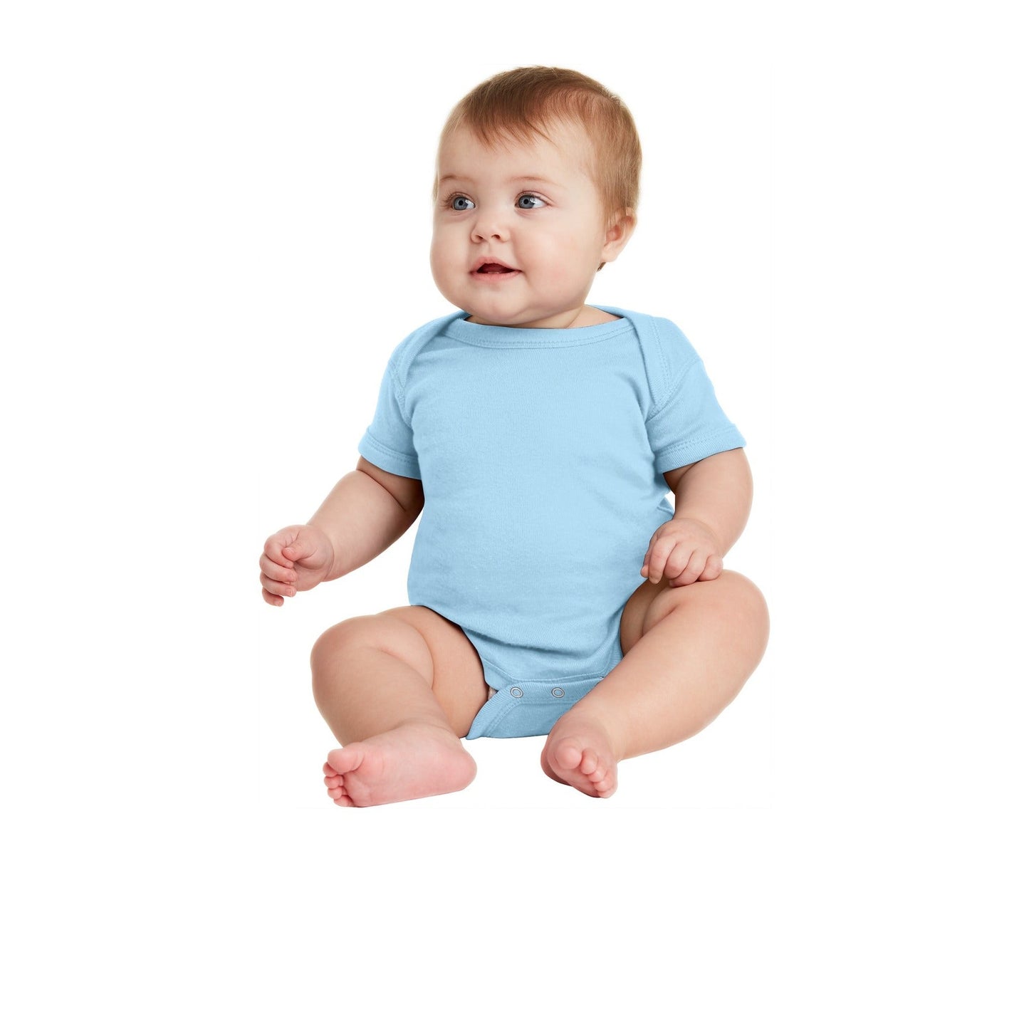 Rabbit Skins-Rabbit Skins™ Infant Short Sleeve Baby Rib Bodysuit. RS4400-MedTech-9