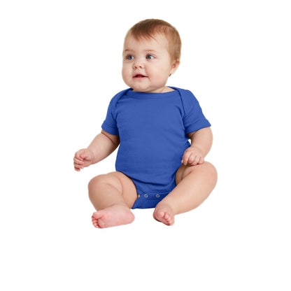 Rabbit Skins-Rabbit Skins™ Infant Short Sleeve Baby Rib Bodysuit. RS4400-MedTech-15