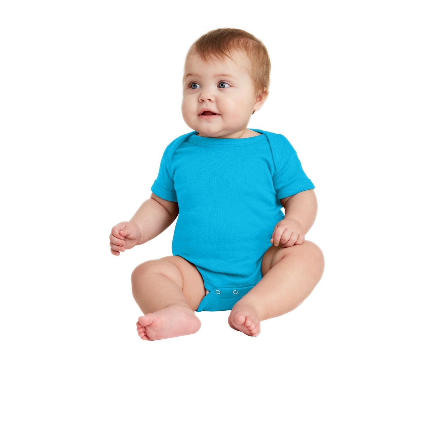 Rabbit Skins-Rabbit Skins™ Infant Short Sleeve Baby Rib Bodysuit. RS4400-MedTech-16
