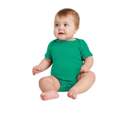 Rabbit Skins-Rabbit Skins™ Infant Short Sleeve Baby Rib Bodysuit. RS4400-MedTech-7