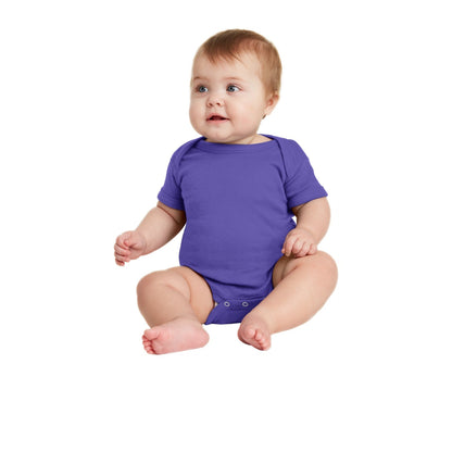 Rabbit Skins-Rabbit Skins™ Infant Short Sleeve Baby Rib Bodysuit. RS4400-MedTech-13