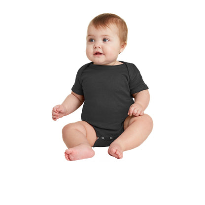 Rabbit Skins-Rabbit Skins™ Infant Short Sleeve Baby Rib Bodysuit. RS4400-MedTech-2