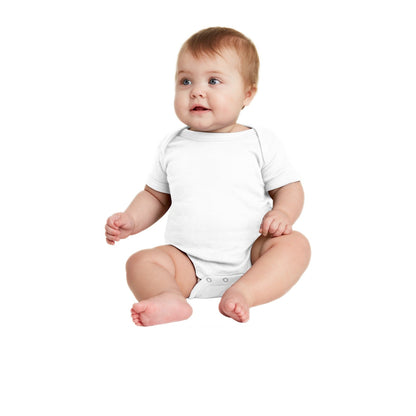 Rabbit Skins-Rabbit Skins™ Infant Short Sleeve Baby Rib Bodysuit. RS4400-MedTech-17