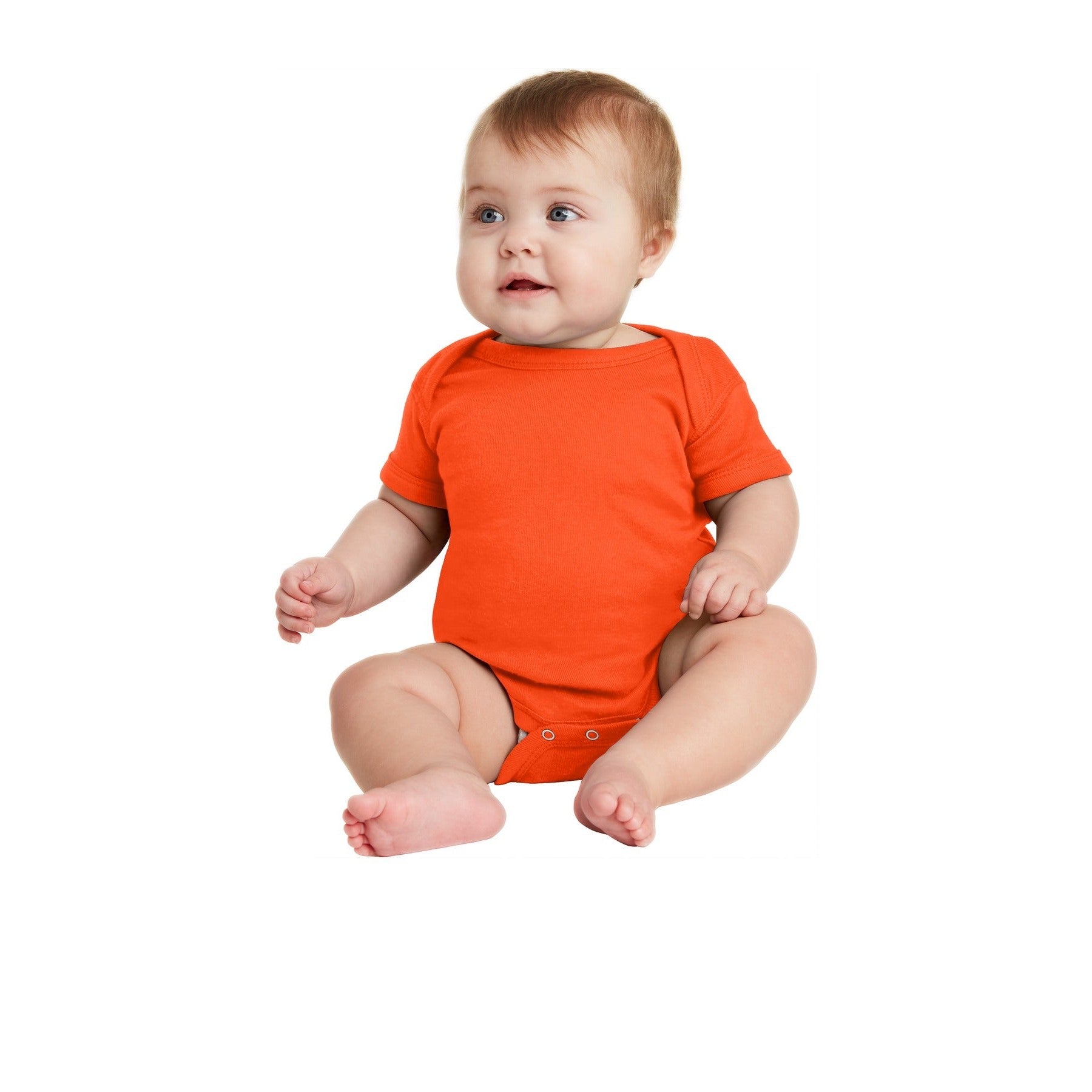 Rabbit Skins-Rabbit Skins™ Infant Short Sleeve Baby Rib Bodysuit. RS4400-MedTech-11