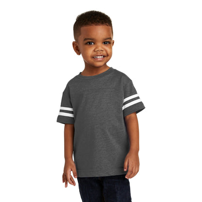 Rabbit Skins-Rabbit Skins™ Toddler Football Fine Jersey Tee. RS3037-MedTech-5