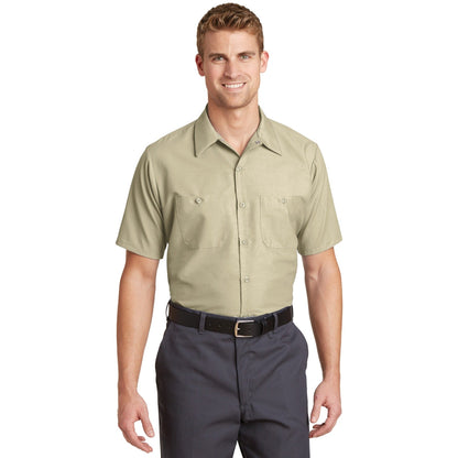 Red Kap-Red Kap® Long Size, Short Sleeve Industrial Work Shirt. SP24LONG-MedTech-6