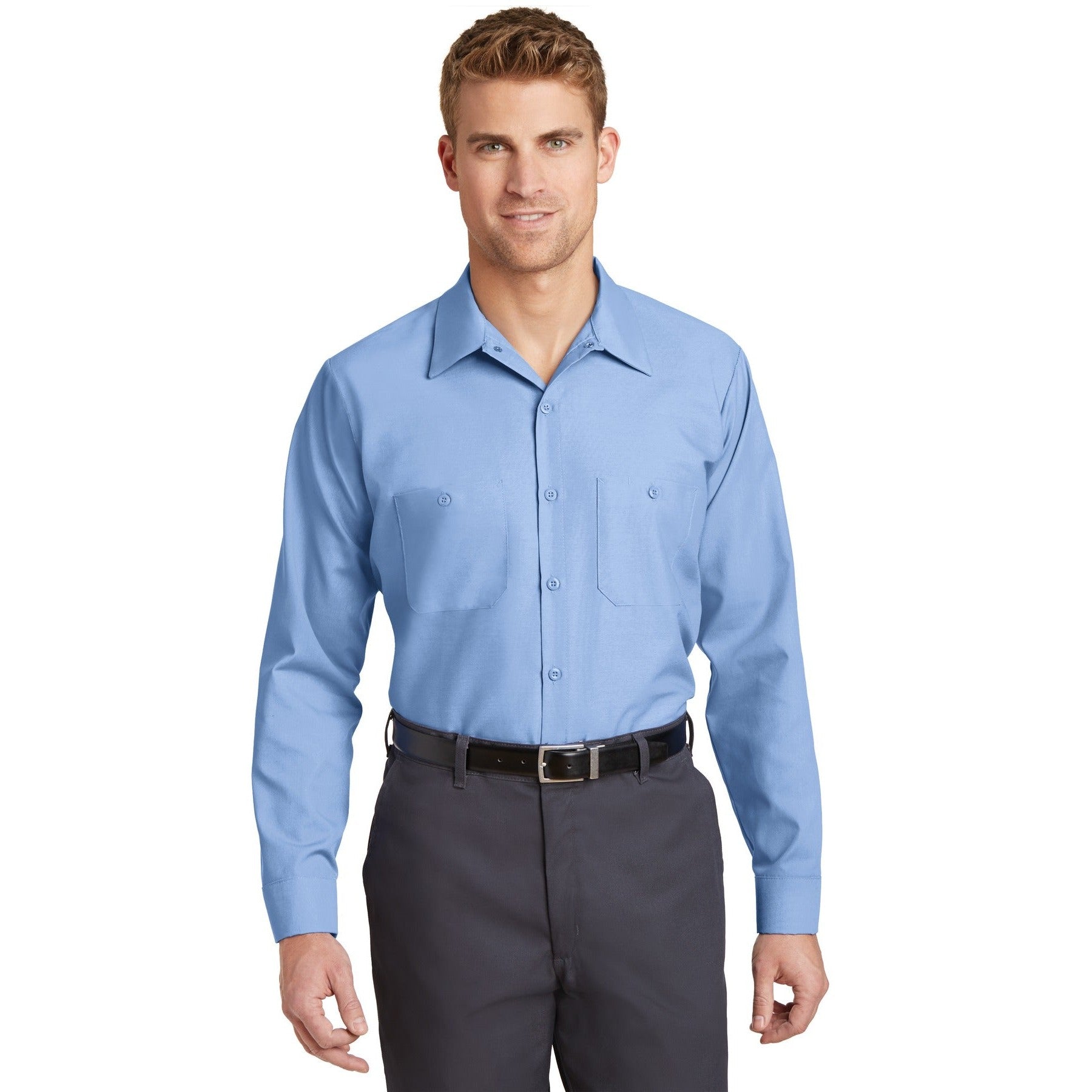 Red Kap-Red Kap® Long Sleeve Industrial Work Shirt. SP14-MedTech-4