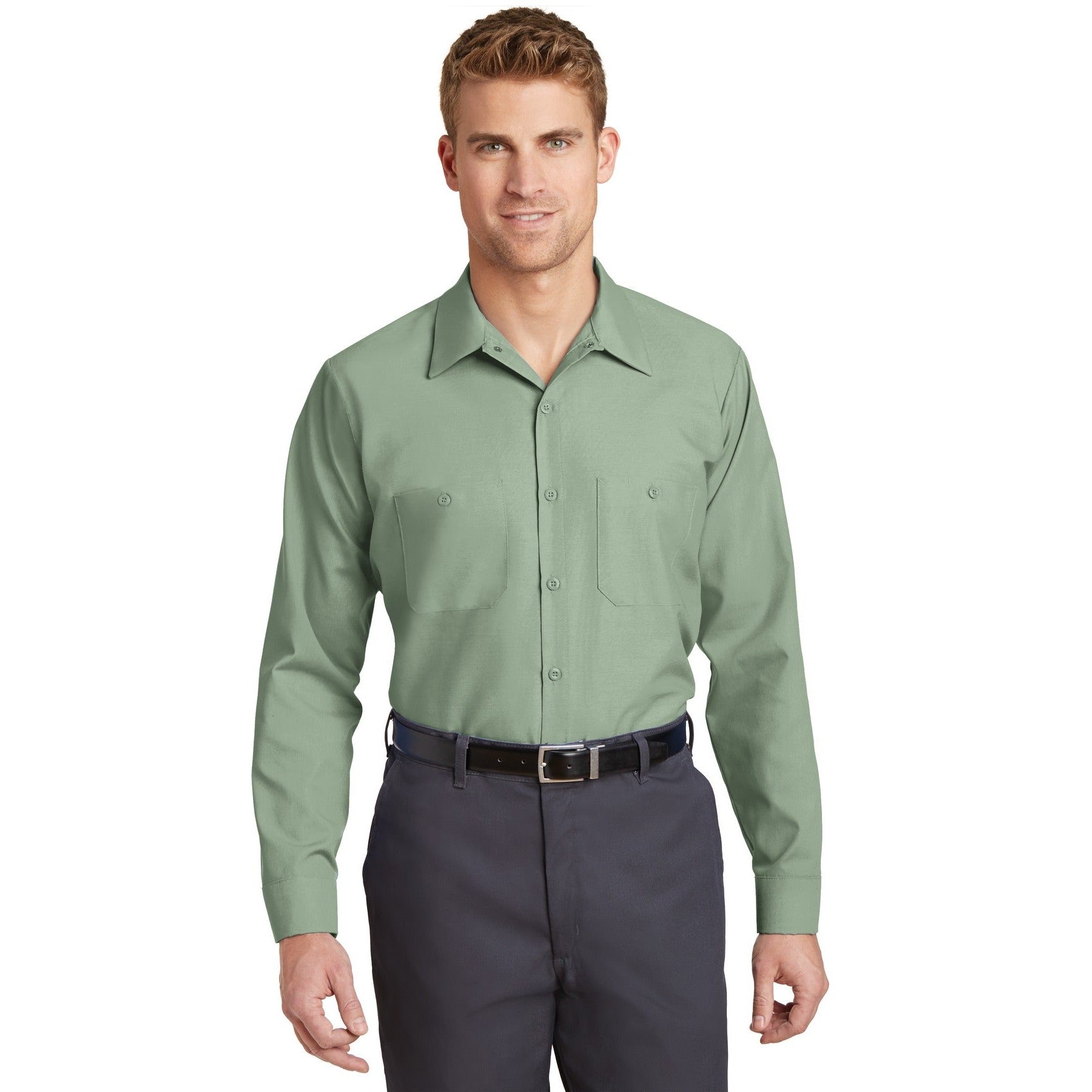 Red Kap-Red Kap® Long Sleeve Industrial Work Shirt. SP14-MedTech-5