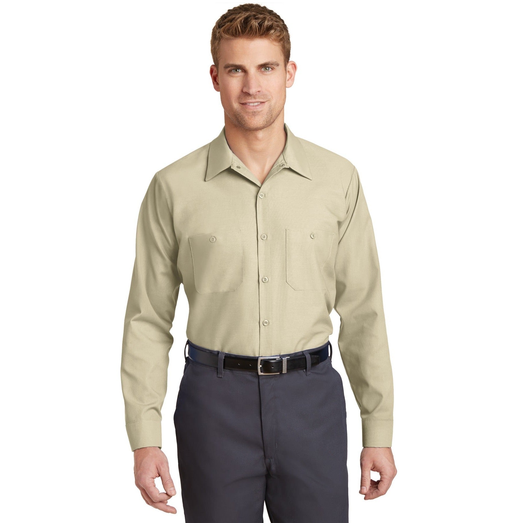 Red Kap-Red Kap® Long Sleeve Industrial Work Shirt. SP14-MedTech-7
