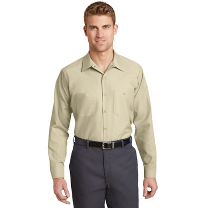 Red Kap-Red Kap® Long Sleeve Industrial Work Shirt. SP14-MedTech-7