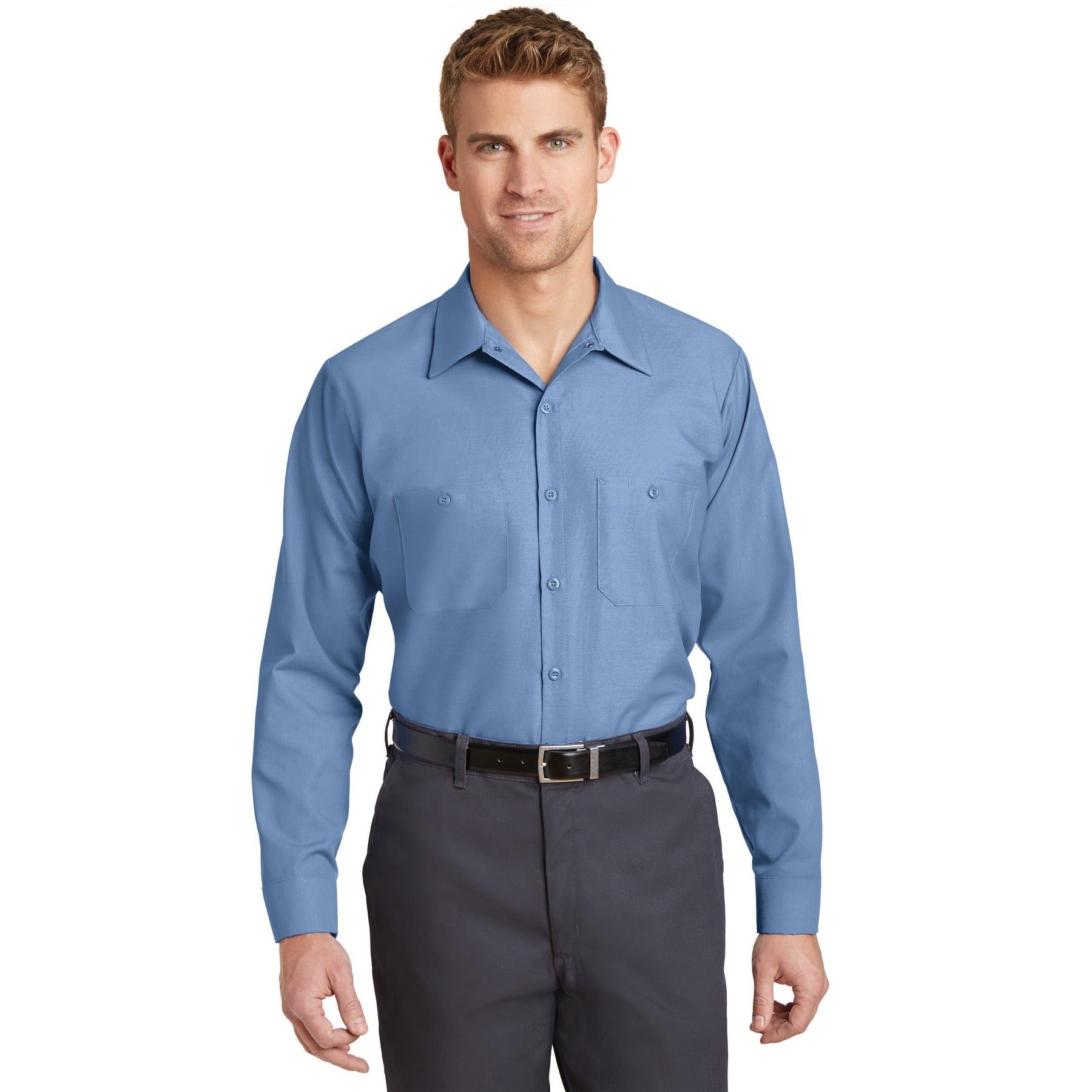 Red Kap-Red Kap® Long Sleeve Industrial Work Shirt. SP14-MedTech-9