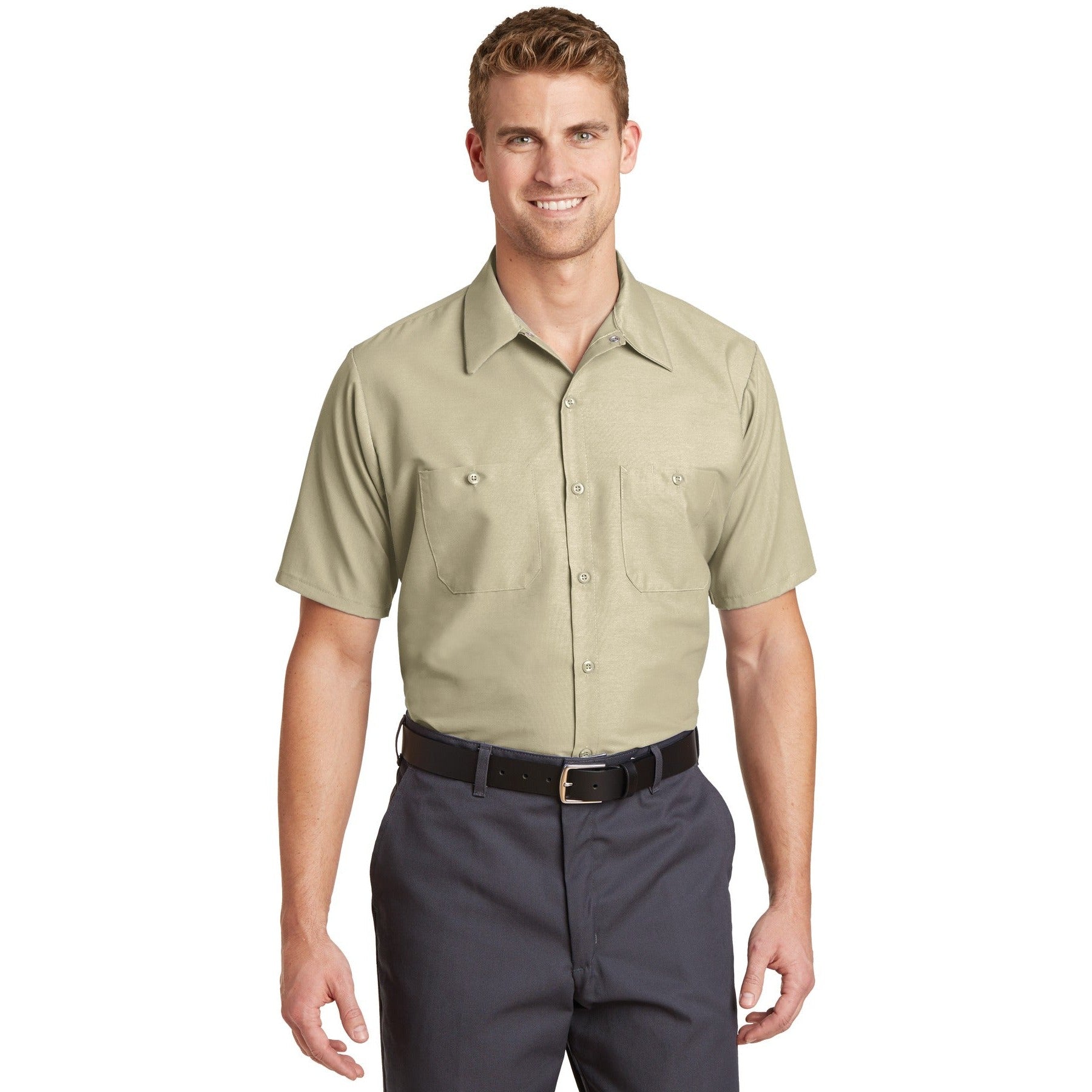 Red Kap-Red Kap® Short Sleeve Industrial Work Shirt. SP24-MedTech-6