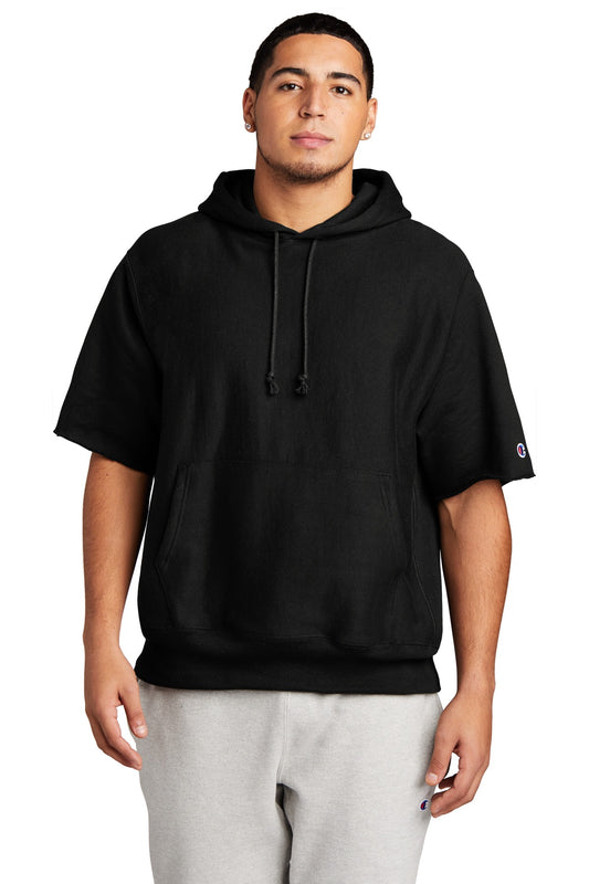 Champion- Champion ® Reverse Weave ® Short Sleeve Hooded Sweatshirt S101SS-Medtech- 1