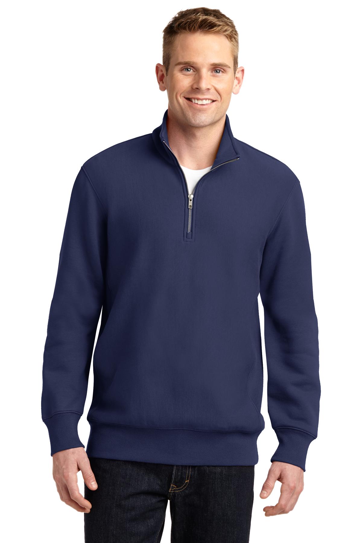 Sport-Tek- Sport-Tek® Super Heavyweight 1/4-Zip Pullover Sweatshirt. ST283-Medtech- 4
