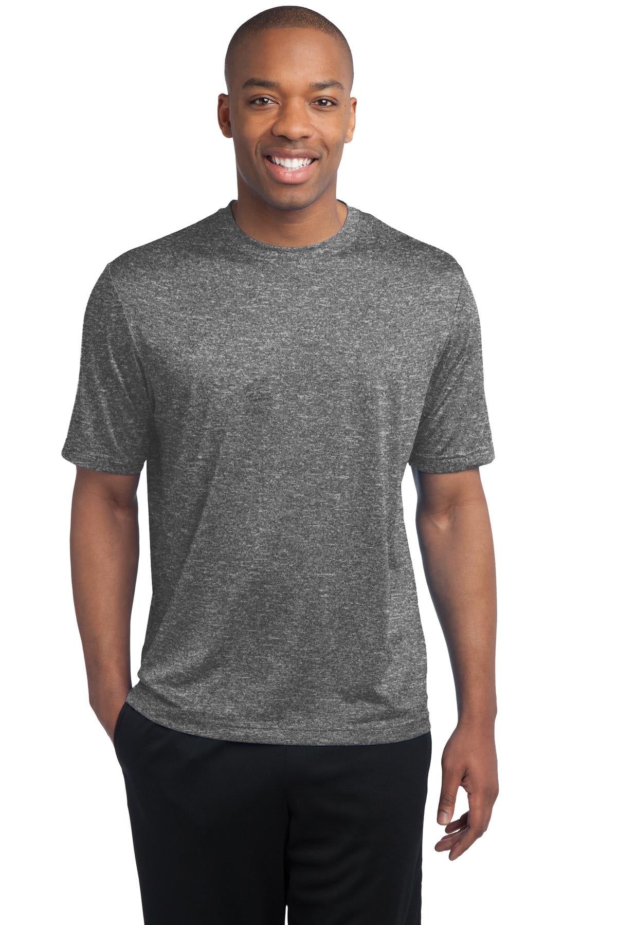 Sport-Tek- Sport-Tek® Tall Heather Contender™ Tee. TST360-Medtech- 8